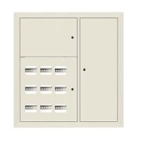 Щит этажный 9 кв. RAL9002 3 окна в ряд по гориз. (1000х950х150) EKF PROxima