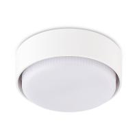 Светильник накладной, белый, D83xH24,3 мм, под лампу GX53, IP20