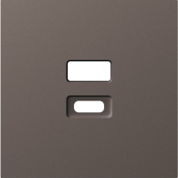 Накладка для розеток USB, мокко, серия A07