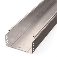 Лоток неперфорированный Стандарт INOX (AISI 409) 150х80х3000 (0,7 мм) (6 м/уп) Промрукав