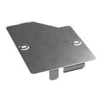 Крышка переходника правого Стандарт INOX (AISI 304) 200х150 Промрукав