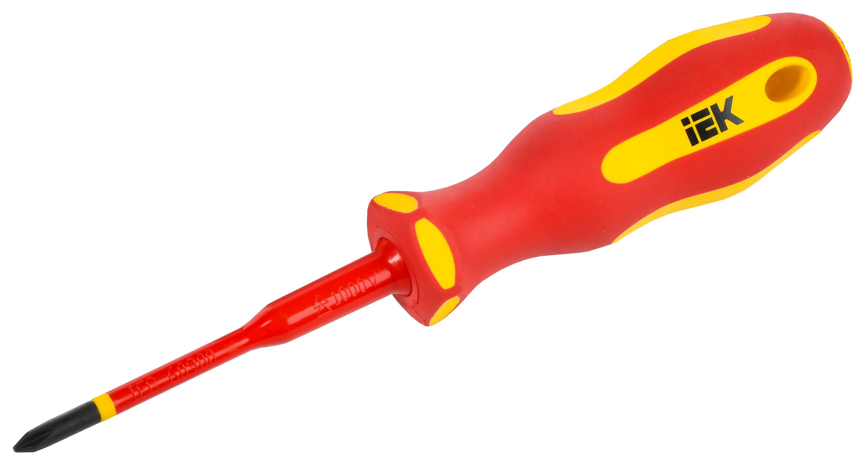 ARMA2L 5 Отвертка диэлектрическая SLIM PH1х80 Т2 IEK