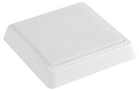 Светильник ЖКХ светодиодный ЭРА SPB-302-2-4K-15 IP40 15Вт 1200Лм 4000К акустический датчик квадрат накладной