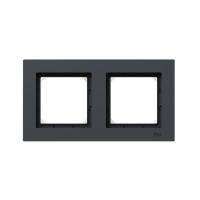 2 - местная рамка, IP44, графит, пластик Эпика EKF