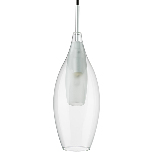 803521 Бра PENTOLA 1х25W G9 ХРОМ/ПРОЗРАЧНЫЙ