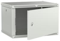 ITK LINEA W Шкаф настенный 6U 600х450мм дверь металл серый 2.0