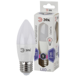 Лампочка светодиодная ЭРА STD LED B35-9W-860-E27 E27 / Е27 9Вт свеча холодный дневной свeт