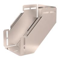 Угол вертикальный внутренний 90 градусов Стандарт INOX (AISI 409) 150х100 Промрукав