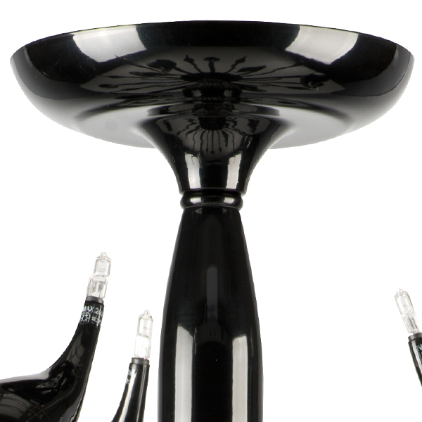 751187 Люстра потол Cigno collo 18х20W G4 ЧЕРНЫЙ