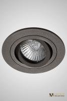 Поворотный встраиваемый точечный светильник AM Group AM122 BK-BK