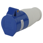 R-16-2P-PE-IP44  Розетка ЭРА R-16-2P-PE-IP44 переносная 213 2Р+РЕ 16А 220В IP44