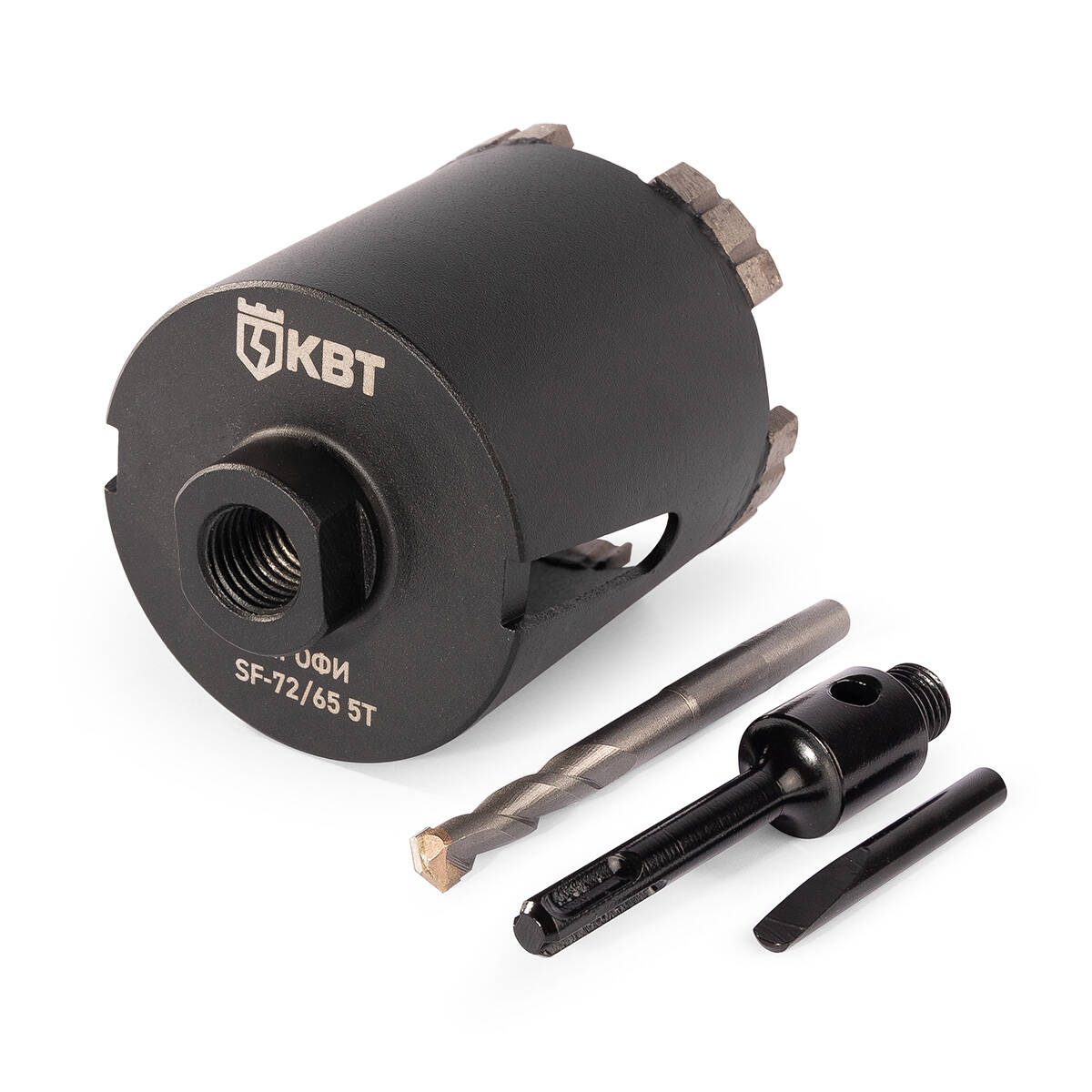Коронка SF-72/65 5T с адаптером SDS-Plus серия ПРОФИ