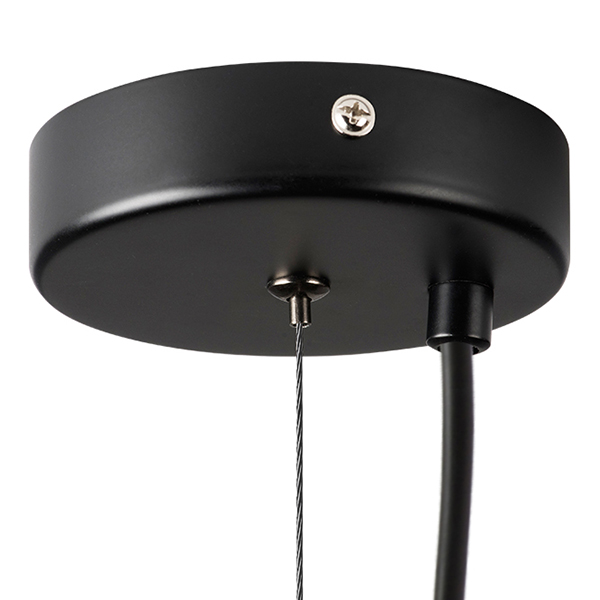 803117 Подвес DISSIMO 1х40W E27 ЧЕРНЫЙ/БЕЛЫЙ