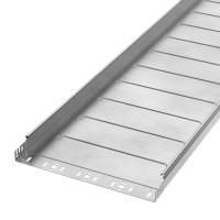 Лоток неперфорированный Профи INOX (AISI 304) 400х50x6000 (1,0 мм) (12 м/уп) Промрукав