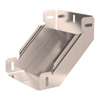 Угол вертикальный внутренний 90 градусов Стандарт INOX (AISI 409) 150х50 Промрукав