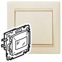 Legrand Valena Крем Датчик движения Cтандарт 40-320 Вт для л/н 2-х проводная схема подключения