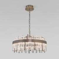 Подвесной светодиодный светильник с хрусталем 417/1