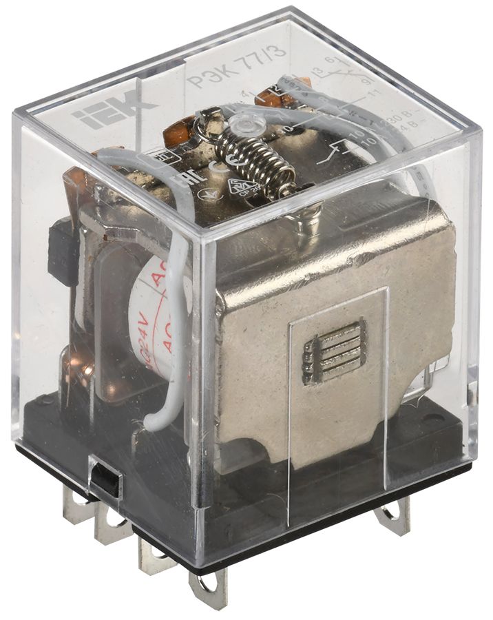 Реле промежуточное РЭК77/3(LY3) 10А 24В АC IEK