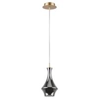 808018 Подвес FORMA 1х10W (led) E14 ШАМПАНЬ/ДЫМЧАТЫЙ