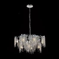 CL325121 Рита Хром+Прозр. Св-к Люстра