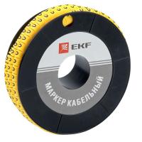 Маркер кабельный 6 0 мм2 0 (350 шт.) (ЕС-3) EKF PROxima