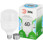 Лампа светодиодная ЭРА GREEN LINE LED POWER T100-60W-840-E27/E40 GL Е27/Е40 60 Вт колокол яркий белый свет