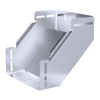 Угол вертикальный внутренний 90 градусов Стандарт INOX (AISI 316) 200х100 Промрукав