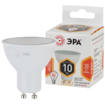 Лампочка светодиодная ЭРА STD LED MR16-10W-827-GU10 GU10 10Вт софит теплый белый свет
