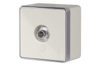 ТВ-розетка оконечная  Gallant (белая) / WL15-21-01 / W5083001