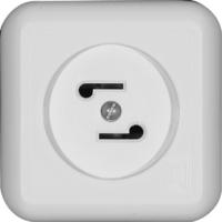 BLANCA О/У РОЗЕТКА РАДИО 30В 50-10000Гц,БЕЛЫЙ,опт.уп.Россия