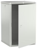 ITK LINEA W Шкаф настенный 18U 600х600мм дверь металл серый 2.0