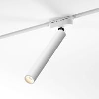 Basic System Трековый поворотный светильник 6W 4000K Pika белый 85111/01