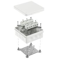 Коробка огнестойкая для о/п двухкомпонентная 60-0303-FR6.0-12 Е15-Е120 RAL9003 100х100х40 (16 шт/кор) Промрукав