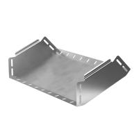 Угол вертикальный внутренний 45 градусов Стандарт INOX (AISI 304) 500х100 Промрукав