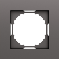 Рамка 1-я, матовый титан, серия A07