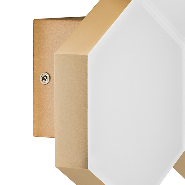 750641 Бра FAVO LED-20W 960LM Satin Gold 3000K