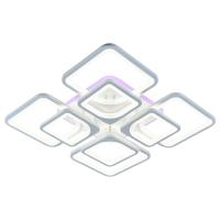 Светодиодная люстра 8057/4+4 WHT 224W+10W RGB