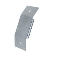 Крышка угла вертикального внешнего 45 градусов Профи INOX (AISI 316) 150х100 (1,0 мм) Промрукав