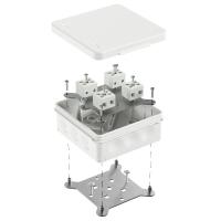 Коробка огнестойкая для о/п двухкомпонентная 60-0303-FR6.0-8 Е15-Е120 RAL9003 100х100х40 (16 шт/кор) Промрукав