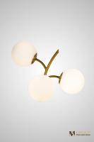 Светильник бра настенный AM Group AM359-3GAB