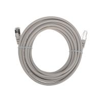 Патч-корд F/UTP, CAT 6, RJ45-RJ45, 26AWG, LSZH, серый, 5м REXANT