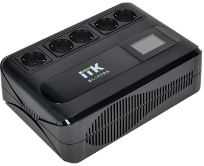 ITK ELECTRA LT5 ИБП 800ВА/480Вт LCD с АКБ 1х9AH