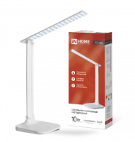 Светильник наст сд SIMPLE ССО-02Б 10Вт 625Лм сенсор, адапт БЕЛЫЙ IN HOME