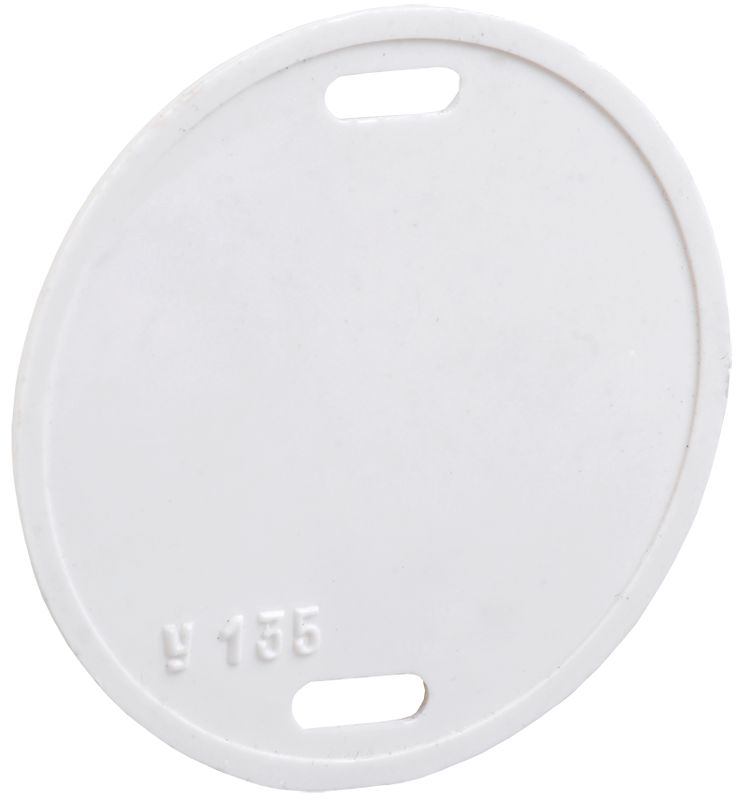 Бирка кабельная маркировочная У-135 (круг 55мм) IEK