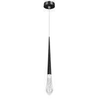 807007-4 Подвес PUNTO MINI с декоративной насадкой (капля) (807007+807000-4) LED 4W 282LM 24G ЧЕРНЫЙ 3CCT 3000/4000/6000K