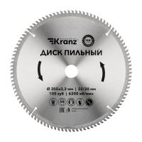 Диск пильный 305 мм х 100 зуб х 32/30 мм KRANZ