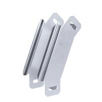 Угол вертикальный внешний 90 градусов Стандарт INOX (AISI 316) 50х50 Промрукав