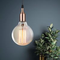 PL13 E27 - 6 RC Подсветка ЭРА Накладной, цоколь Е27, провод 1 м, цвет медь (60/360)