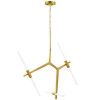 742063 Люстра STRUTTURA 6х6W (led) G9 ЗОЛОТО МАТОВЫЙ