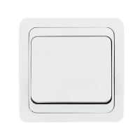 Лондон Выключатель 1-клавишный 10А белый EKF PROxima